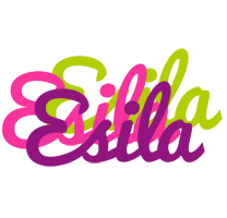 Esila flowers logo