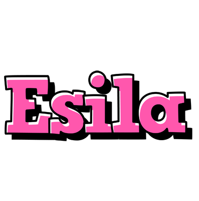 Esila girlish logo