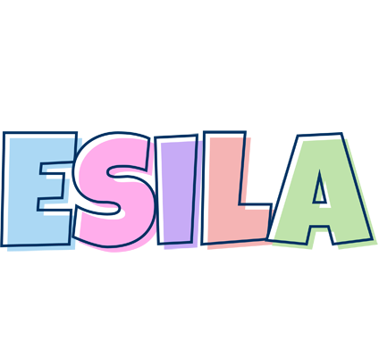 Esila pastel logo