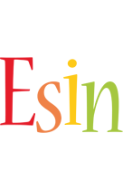 Esin birthday logo