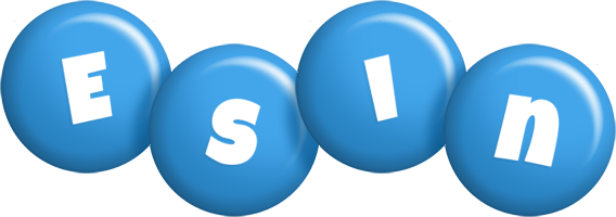 Esin candy-blue logo