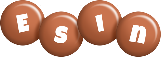 Esin candy-brown logo