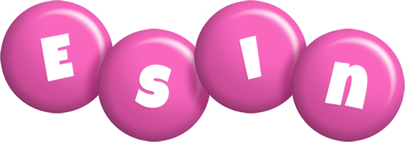 Esin candy-pink logo