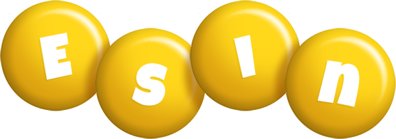 Esin candy-yellow logo