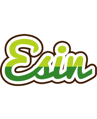 Esin golfing logo