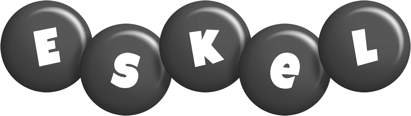 Eskel candy-black logo