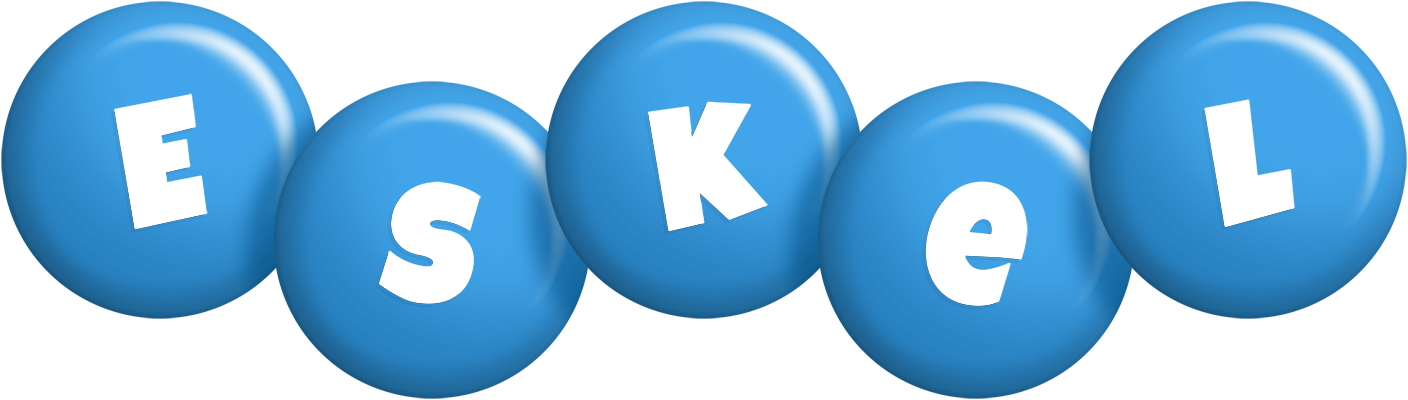 Eskel candy-blue logo