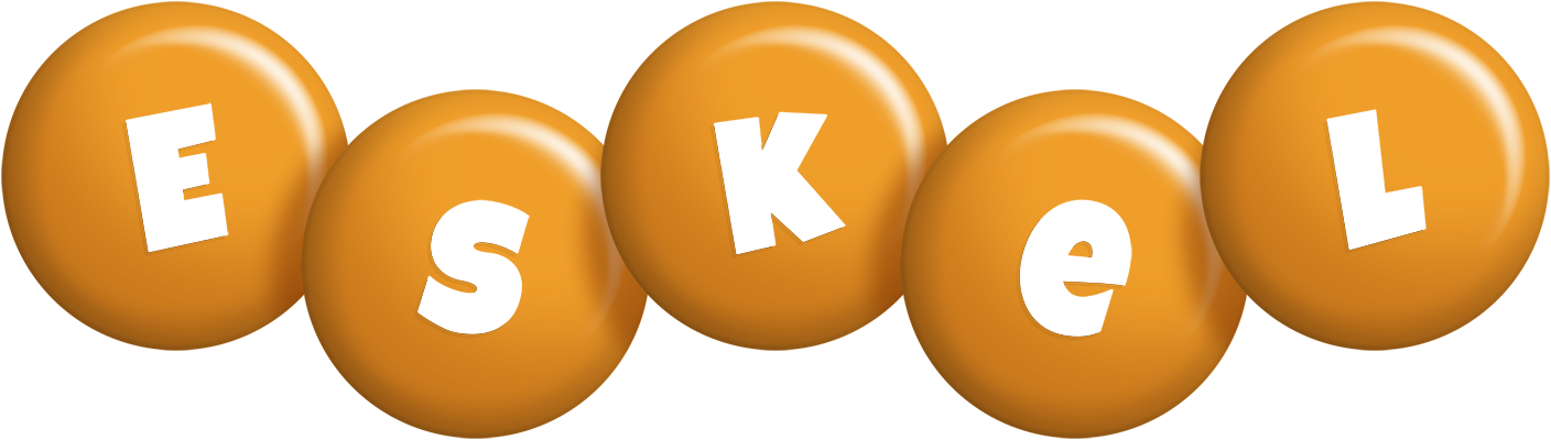 Eskel candy-orange logo