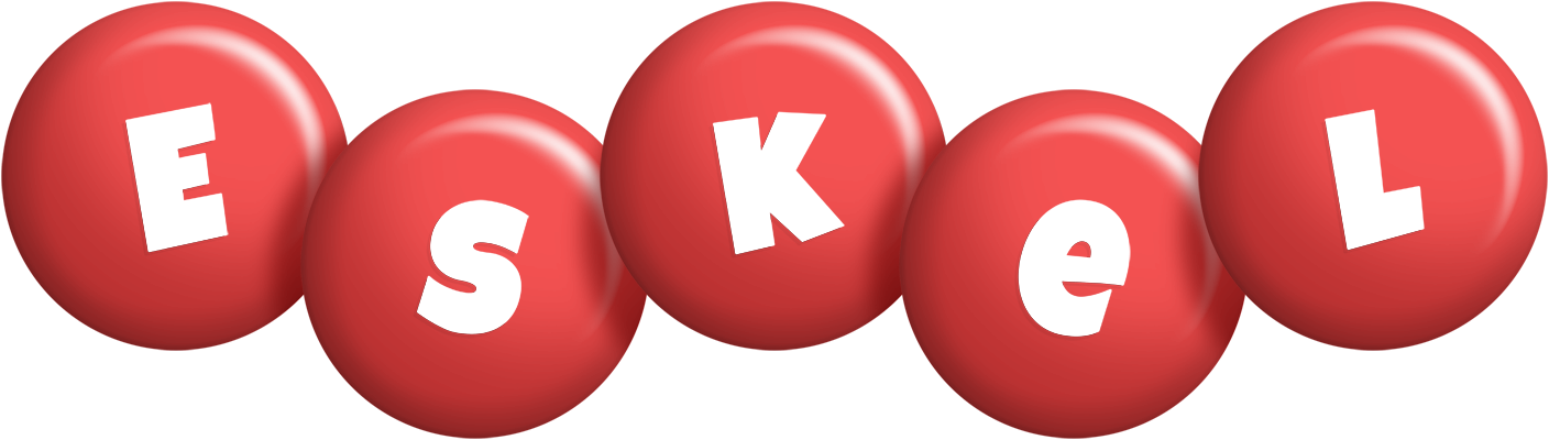 Eskel candy-red logo