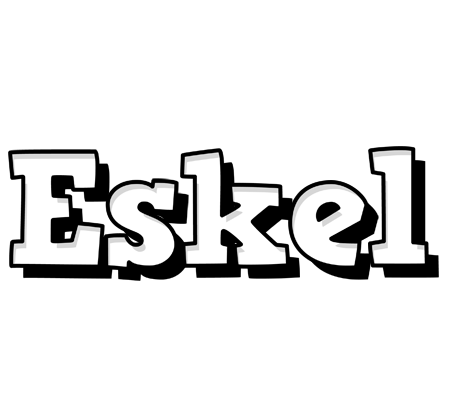 Eskel snowing logo