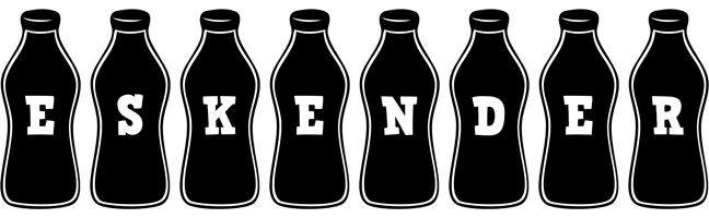 Eskender bottle logo