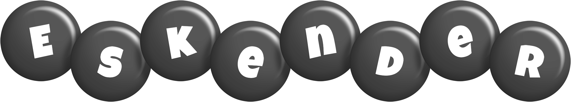 Eskender candy-black logo