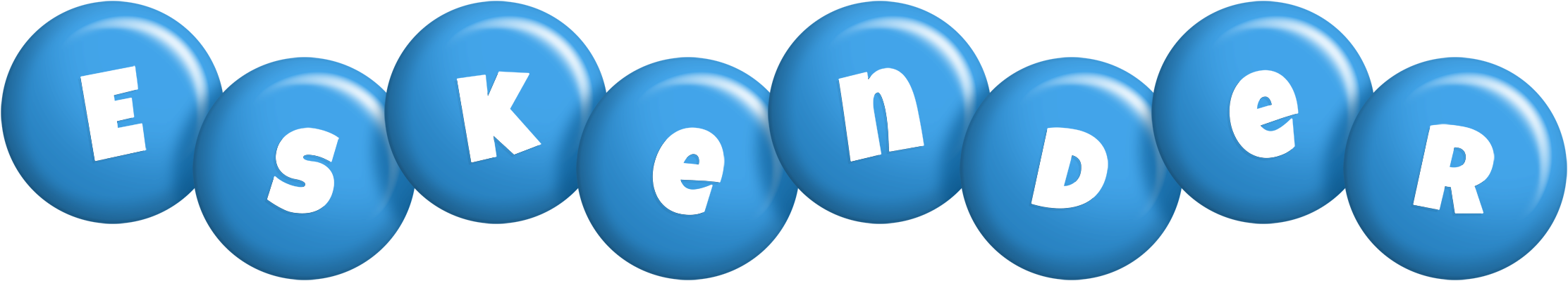 Eskender candy-blue logo
