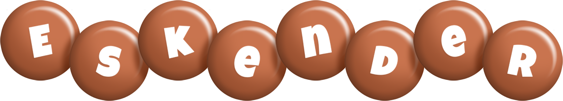 Eskender candy-brown logo