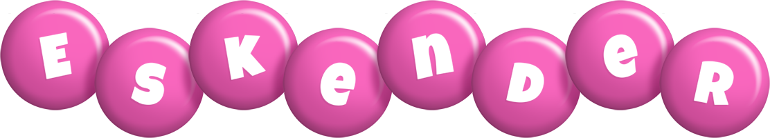 Eskender candy-pink logo