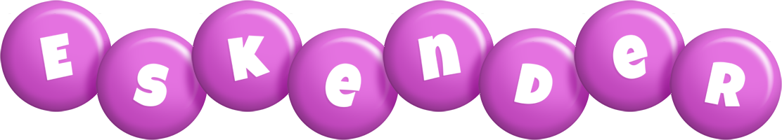 Eskender candy-purple logo