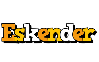 Eskender cartoon logo