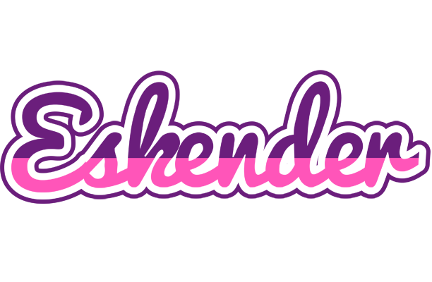 Eskender cheerful logo