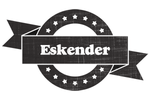 Eskender grunge logo