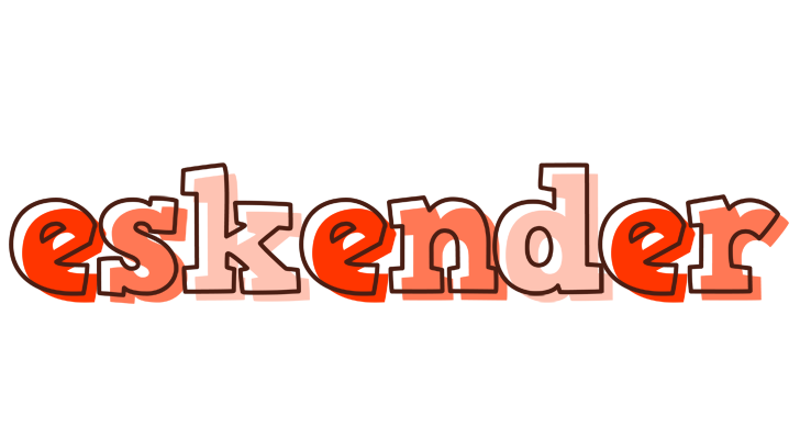 Eskender paint logo