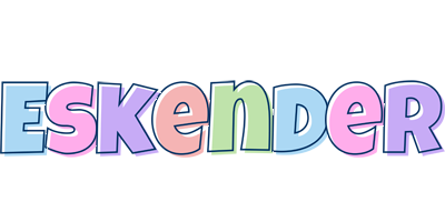 Eskender pastel logo