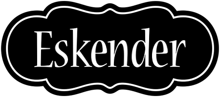 Eskender welcome logo