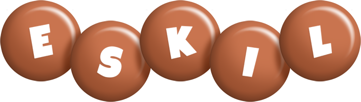 Eskil candy-brown logo