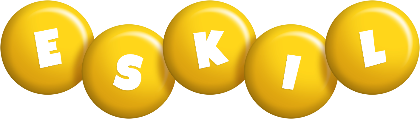 Eskil candy-yellow logo