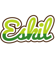 Eskil golfing logo