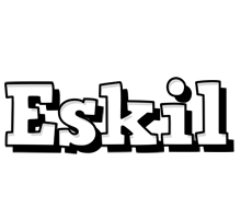 Eskil snowing logo