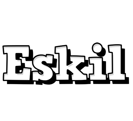 Eskil snowing logo