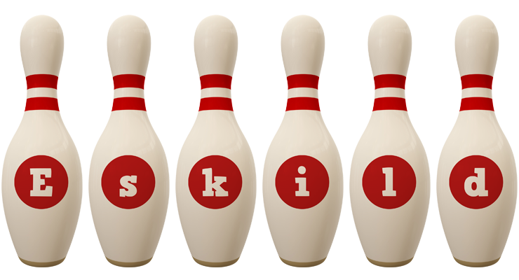 Eskild bowling-pin logo