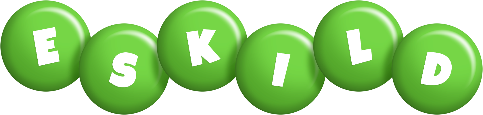 Eskild candy-green logo