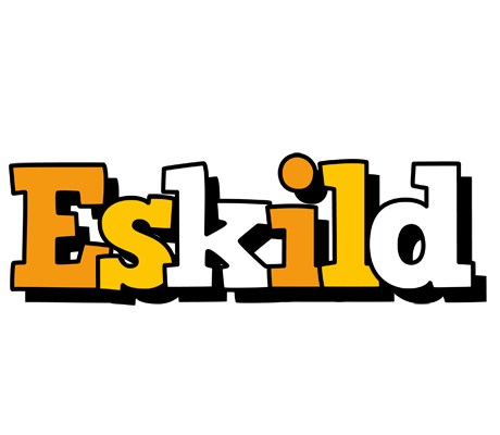 Eskild cartoon logo