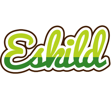 Eskild golfing logo