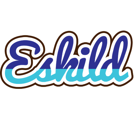 Eskild raining logo