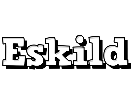 Eskild snowing logo