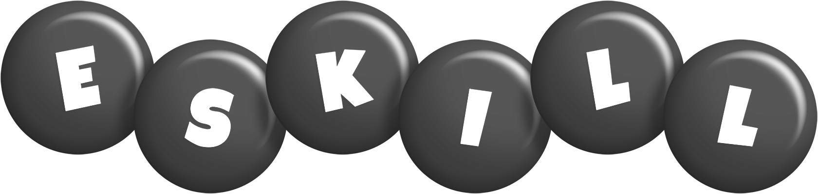 Eskill candy-black logo