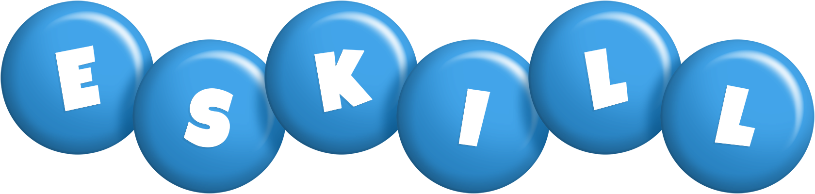 Eskill candy-blue logo