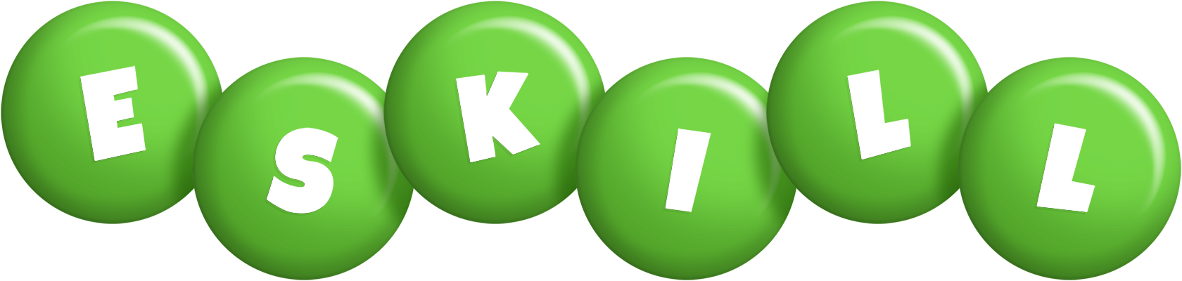 Eskill candy-green logo
