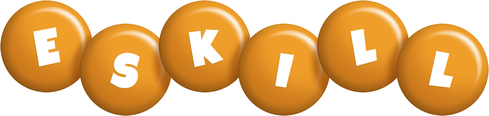 Eskill candy-orange logo