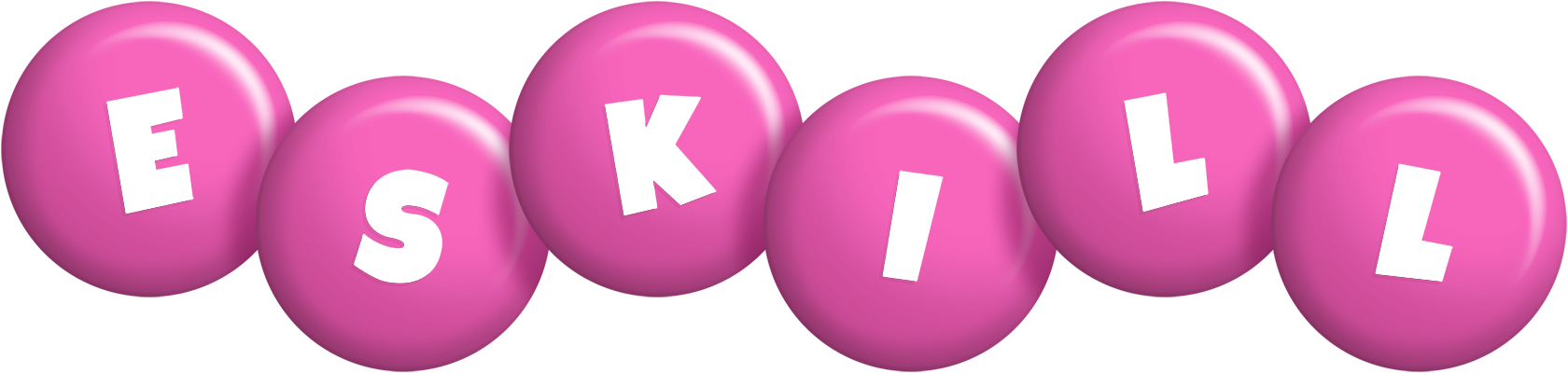 Eskill candy-pink logo