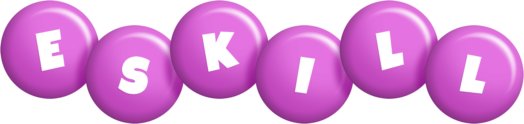 Eskill candy-purple logo