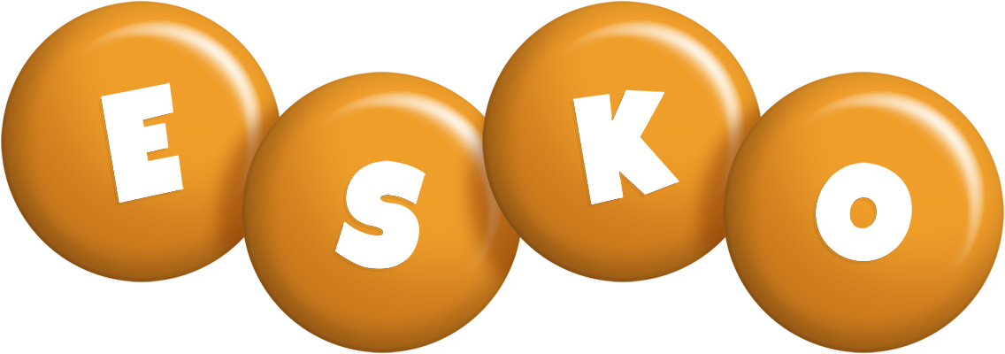 Esko candy-orange logo
