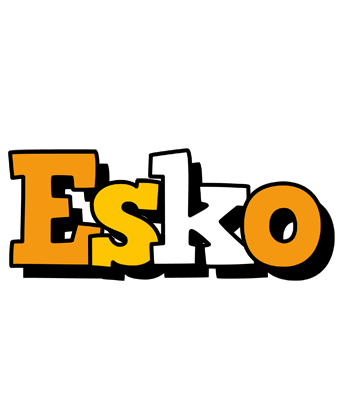 Esko cartoon logo