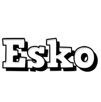 Esko snowing logo