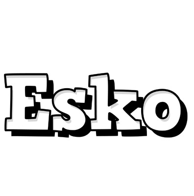 Esko snowing logo