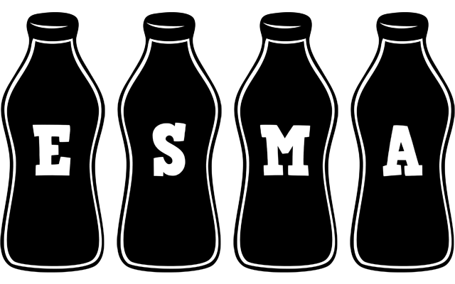 Esma bottle logo