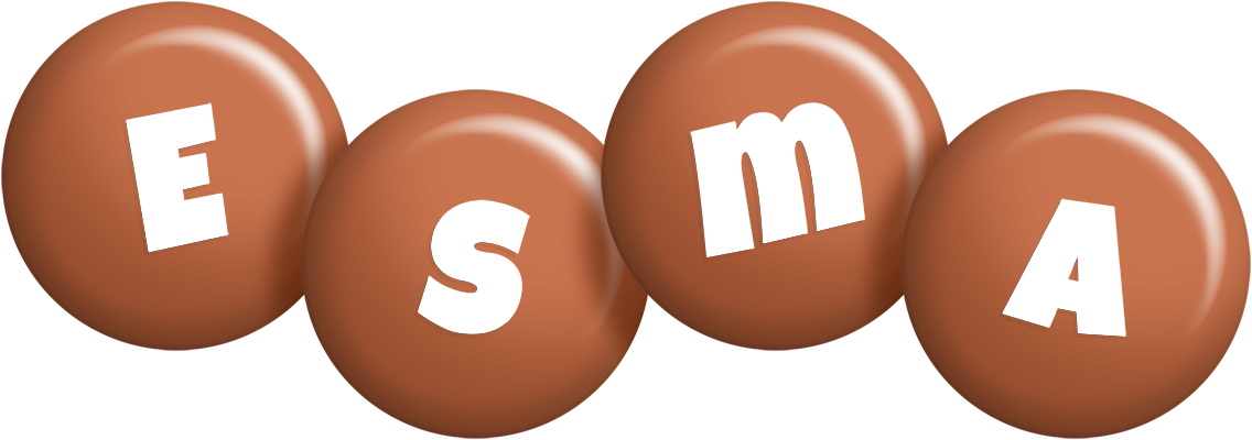 Esma candy-brown logo