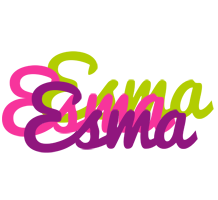 Esma flowers logo